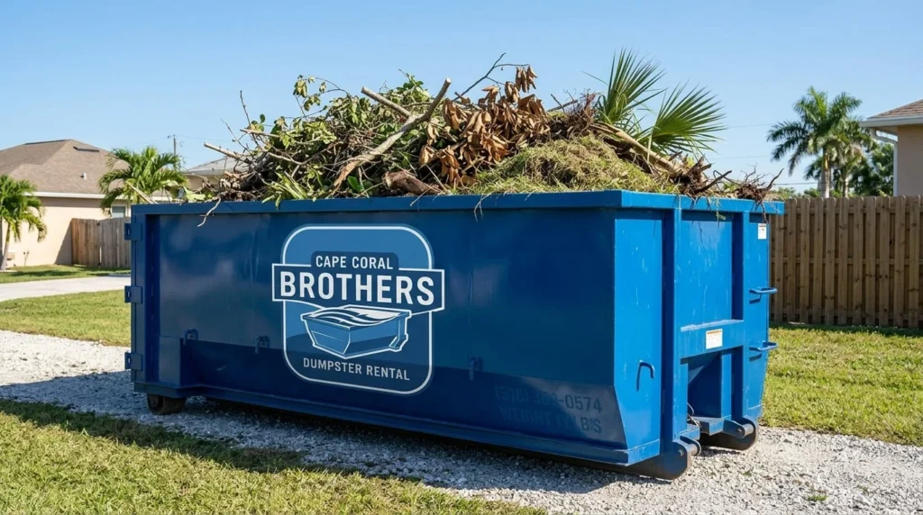 Yard Waste Dumpster Rental Cape Coral