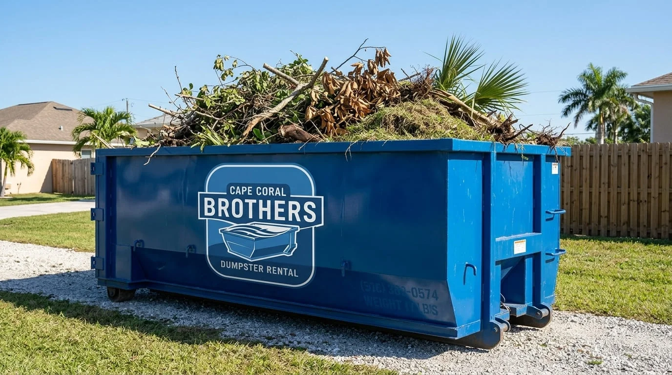 Yard Waste Dumpster Rental Cape Coral